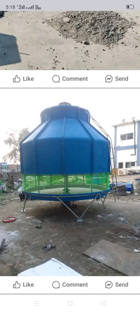 Fiberglass tanks and pipe production and repair