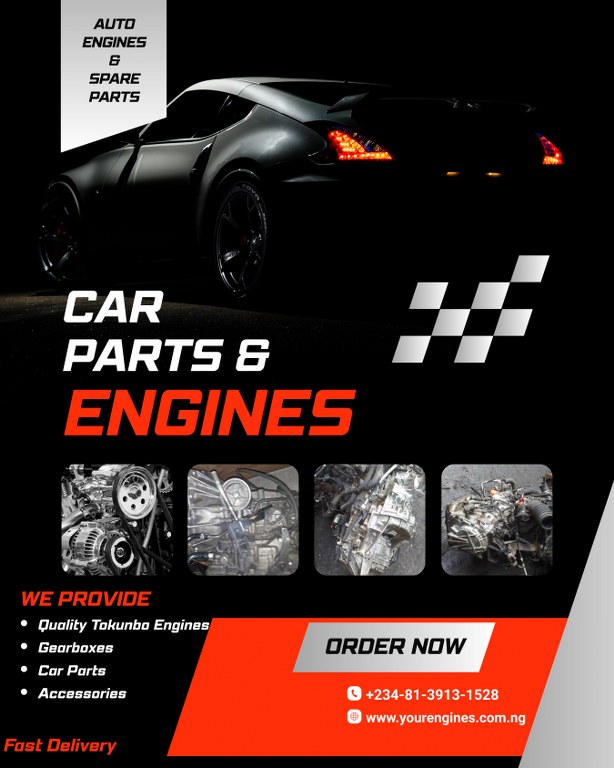 Quality Tokunbo Engines, Gearboxes and Parts – Fast Delivery Nationwide (Call 08139131528)