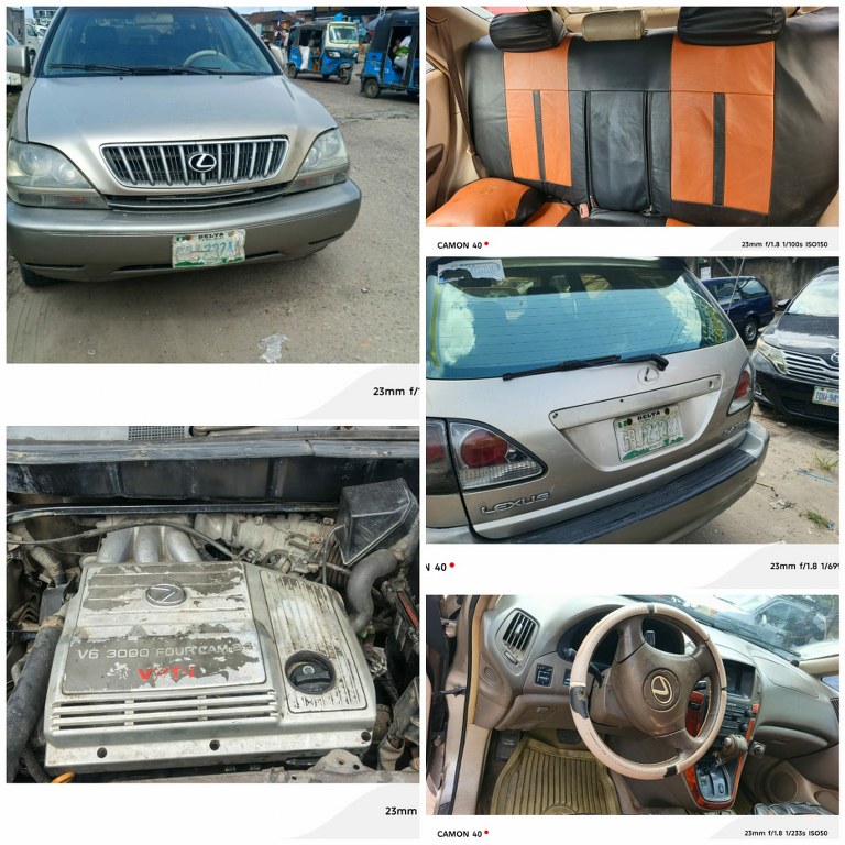 Affordable Lexus RX300 – Available for Immediate Purchase - Call 08123076062